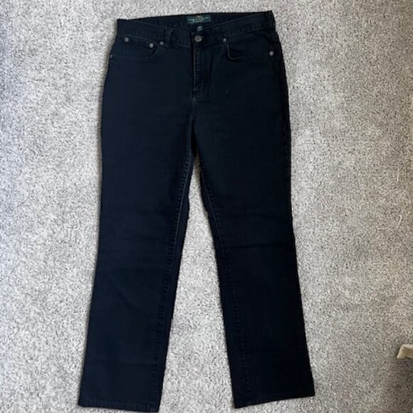 Ralph Lauren Denim - Ralph Lauren - Classic Straight Jeans black size 12